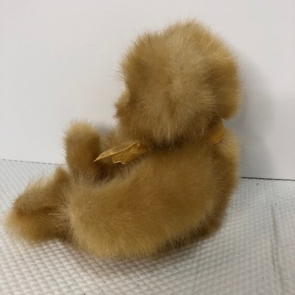 RUSS Berrie "Pennington" Caramel Plush Stuffed Teddy Bear - Picture 3 of 7